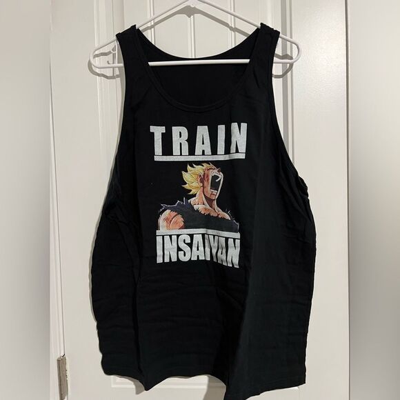 Dragon Ball Z ‘Train Insaiyan' Graphic Tank Top - Picture 2 of 5